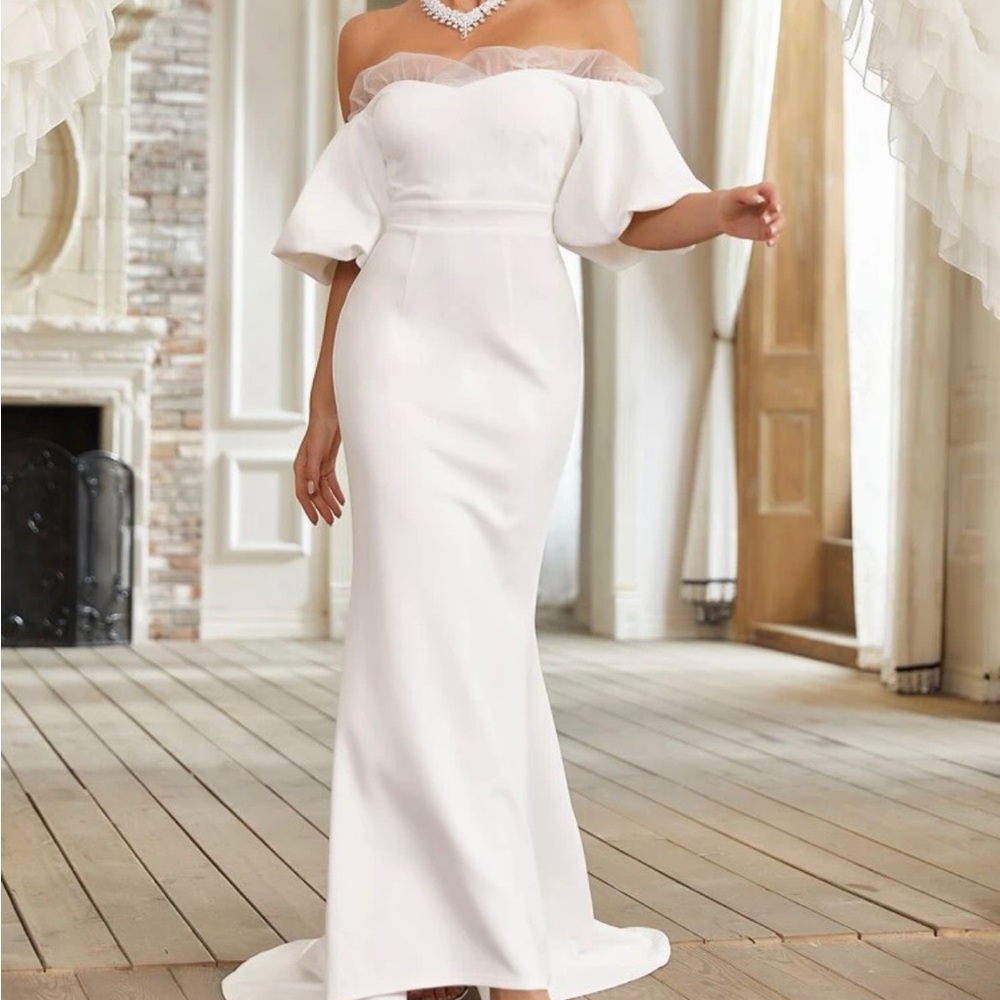 Wedding dress.